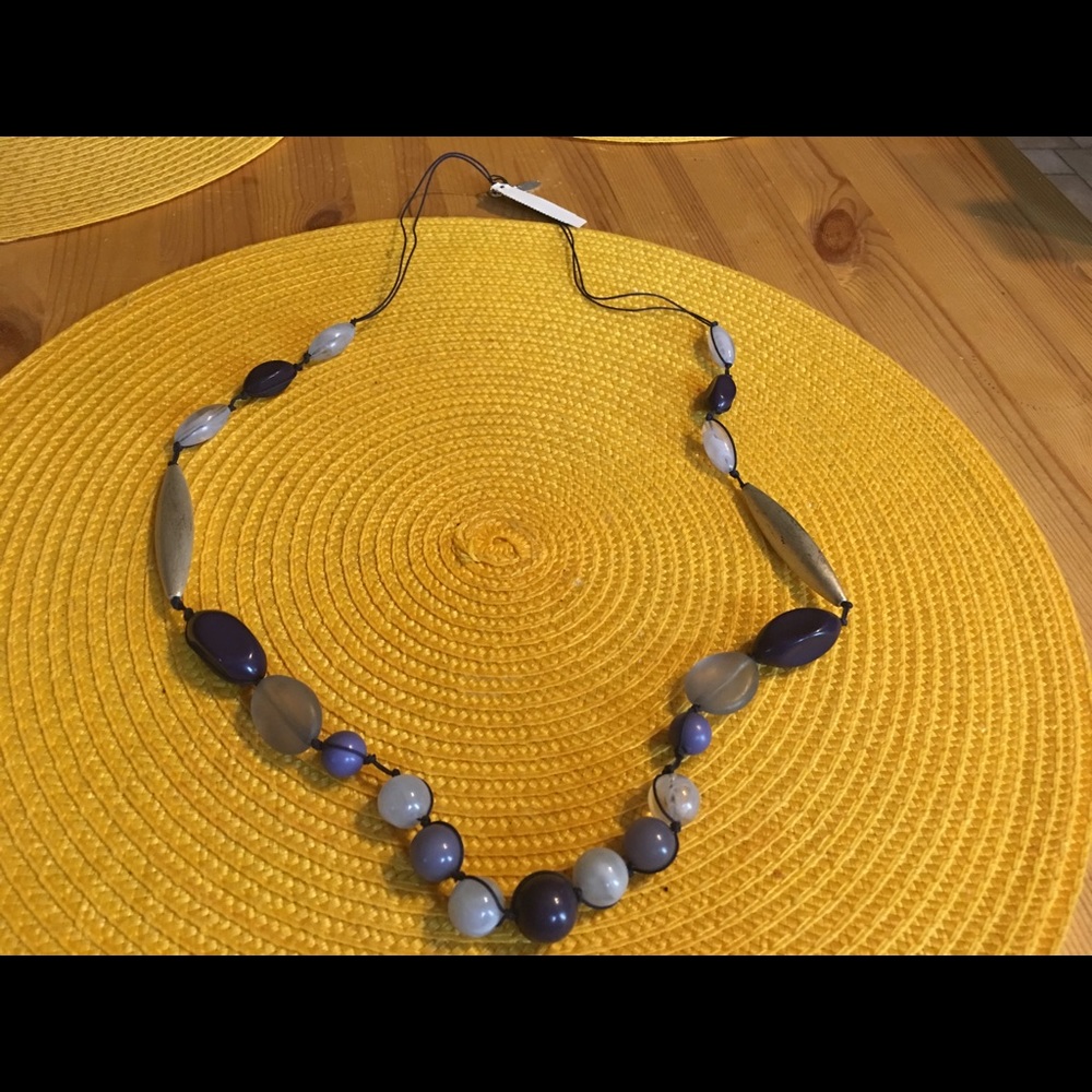 Blue necklace